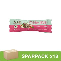 Allos - My Raw Date Nuss - 32 g - 18er Pack