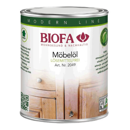BIOFA - Möbelöl lösemittelfrei 2049 - 1 l