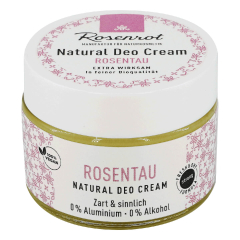 Rosenrot Naturkosmetik - Deo Creme Rosentau - 50 g