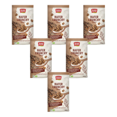 Rosengarten - Hafer-Crunchy Kakao - 350 g - 6er Pack