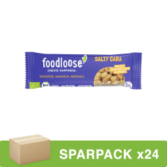 foodloose - Nussriegel Salty Cara - 35 g - 24er Pack