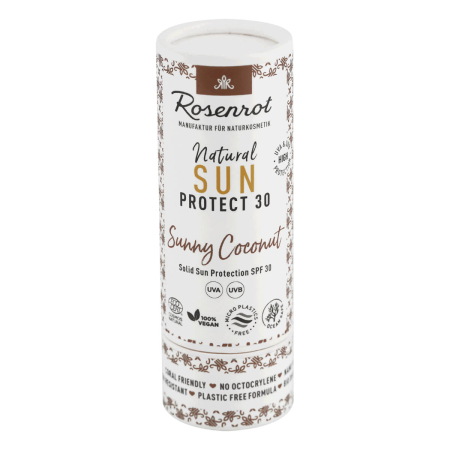 Rosenrot Naturkosmetik - Sonnenstick Sunny Coconut LSF 30 - 50 g