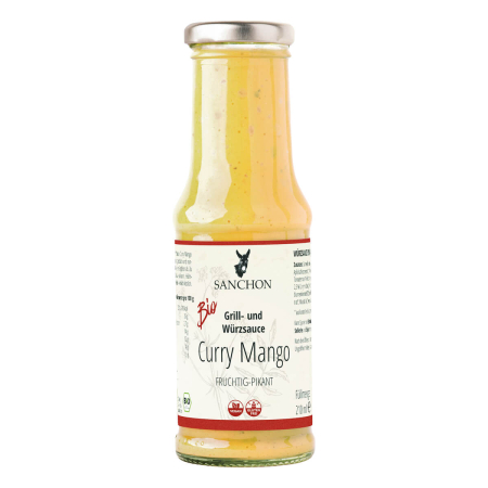 Sanchon - Grillsauce Curry Mango - 210 ml