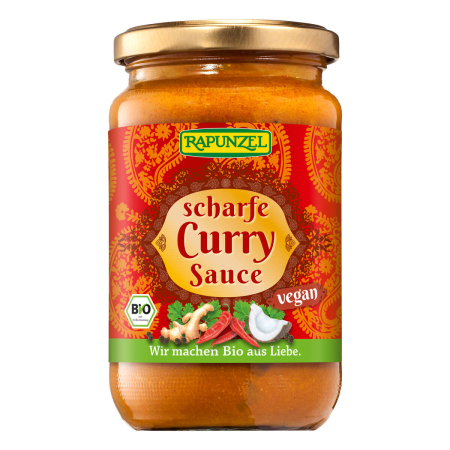 Rapunzel - Curry-Sauce scharf - 330 ml