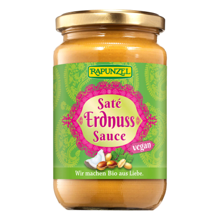 Rapunzel - Saté Erdnuss-Sauce - 330 ml