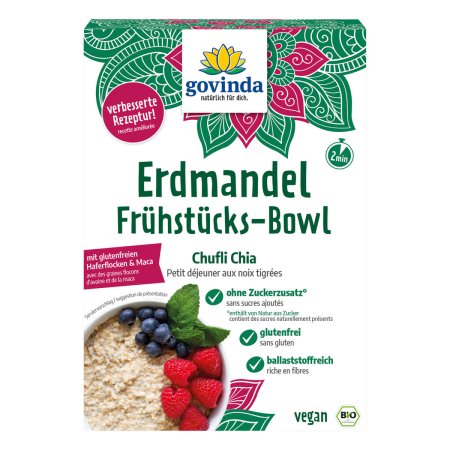 Govinda - Erdmandel Frühstücks-Bowl Chufli Chia - 500 g