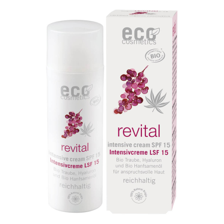 eco cosmetics - revital Intensivecreme LSF 15 - 50 ml