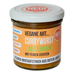 HEDI - Currywurst Aufstrich Vegane Art - 140 g