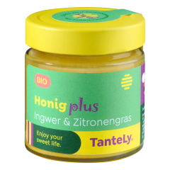 TanteLy - Honig plus Ingwer & Zitronengras - 250 g