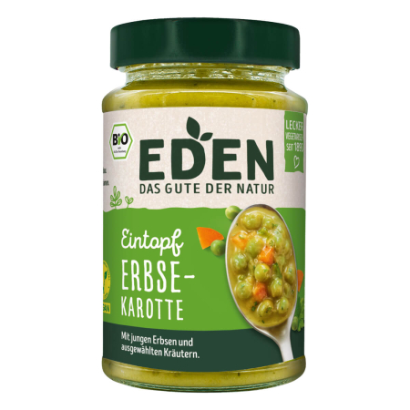 Eden - Eintopf Erbse-Karotte bio - 400 g