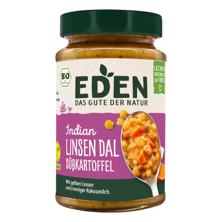 Eden - Indian Linsen Dal Süßkartoffel Eintopf - 400 g