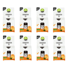Agava - Orangenöl - 4,5 ml - 8er Pack