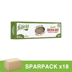 Felicia Bio - Reis Vollkorn Spaghetti - 250 g - 18er Pack