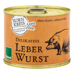 Kornkreis - Delikatess Leberwurst - 190 g