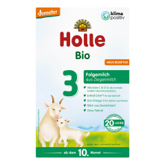 Holle - Bio-Folgemilch 3 aus Ziegenmilch - 400 g