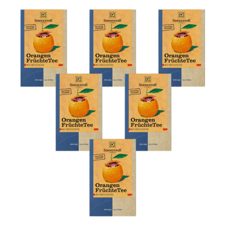 Sonnentor - Orangen FrüchteTee - 32,4 g - 6er Pack