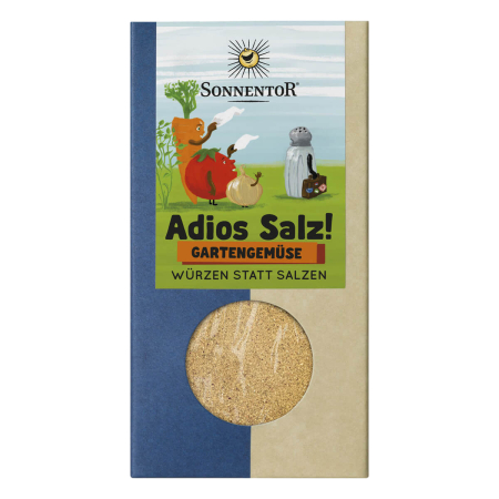 Sonnentor - Adios Salz! Gemüsemischung Gartengemüse - 55 g - 6er Pack