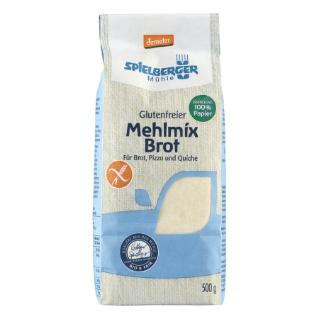 Spielberger Mühle - Mehlmix für Brot glutenfrei - 500 g