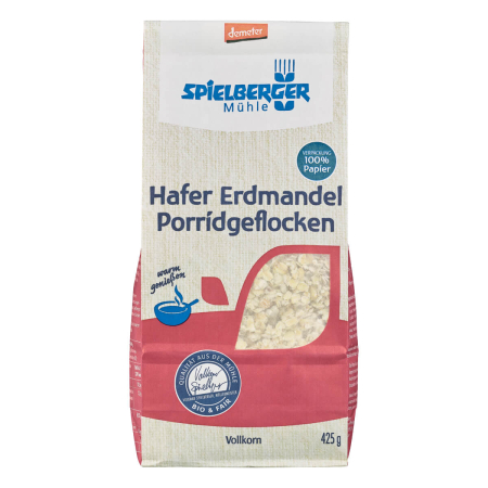 Spielberger Mühle - Hafer Erdmandel Porridgeflocken demeter - 425 g