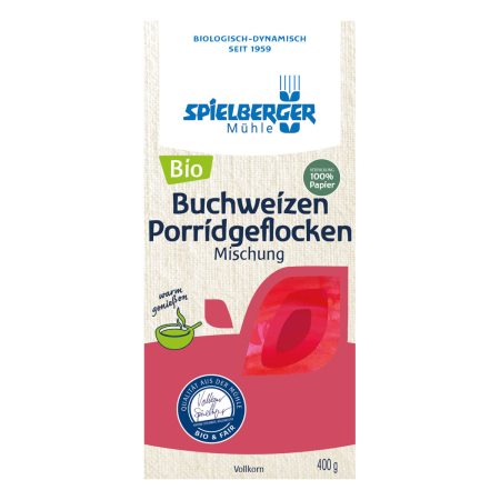Spielberger Mühle - Buchweizen Porridgeflocken Mischung kba - 400 g