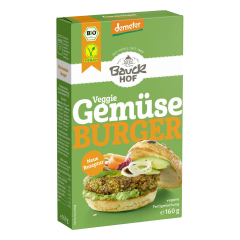 Bauckhof - Gemüseburger Demeter glutenfrei - 160 g