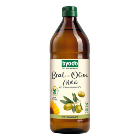 Byodo - Brat-Olivenöl Mild mit Sonnenblumenöl - 750 ml
