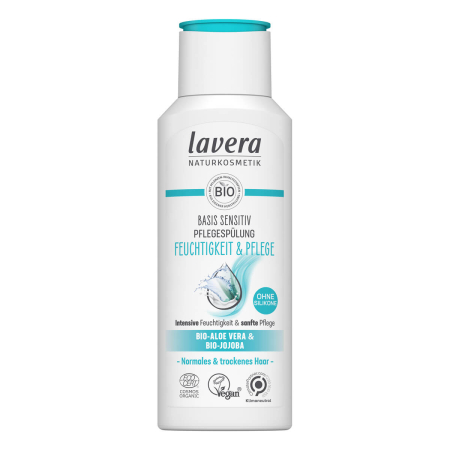 lavera - Pflegespülung basis sensitiv Feuchtigkeit & Pflege - 200 ml