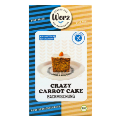 Werz - Crazy Carrot Cake Backmischung - 500 g