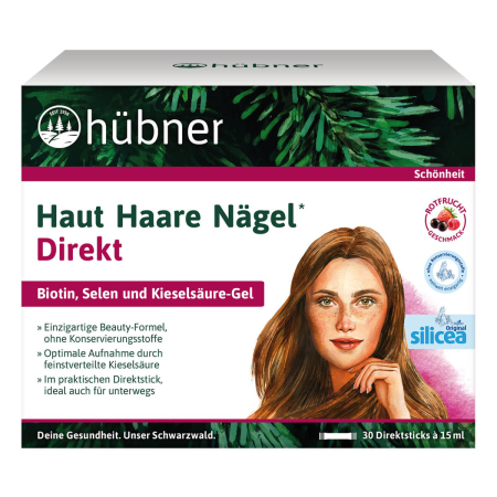 Hübner - Haut Haare Nägel Direkt Rotfrucht - 450 ml