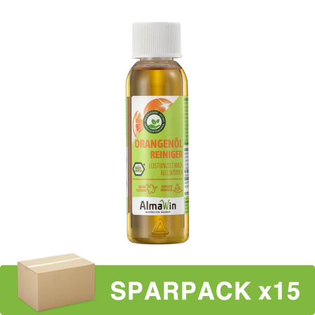 AlmaWin - Orangenöl Reiniger - 125 ml - 15er Pack
