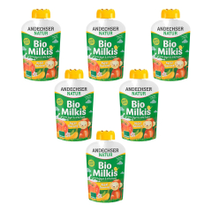 Andechser Natur - Bio Milkis Apfel Banane - 100 g - 6er Pack