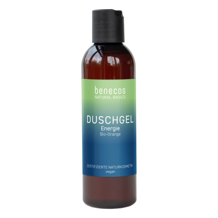 benecos - Natural Basics Duschgel BioOrange Energie - 200 ml