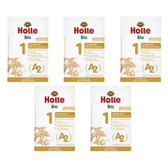 Holle - A2 BioAnfangsmilch 1 - 400 g - 5er Pack