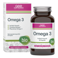 GSE - Bio Omega 3 Perillaöl 150 Kapseln - 90 g