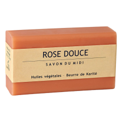 Savon du Midi - Seife mit Karité-Butter Rose Douce...