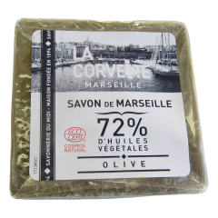 LA CORVETTE - Seife Olive-Marseille - 300 g - 16er Pack
