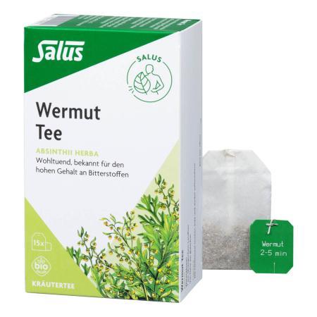 Salus - Wermut Tee 15 Filterbeutel bio  - 18 g - 6er Pack