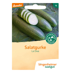 Bingenheimer Saatgut - Salatgurke La Diva - 1 Tüte