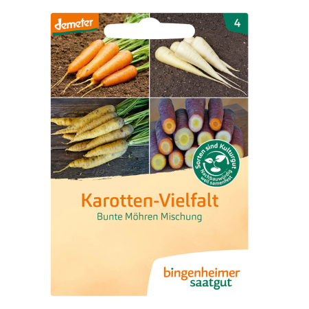 Bingenheimer Saatgut - Möhrenmischung KarottenVielfalt - 1 Tüte