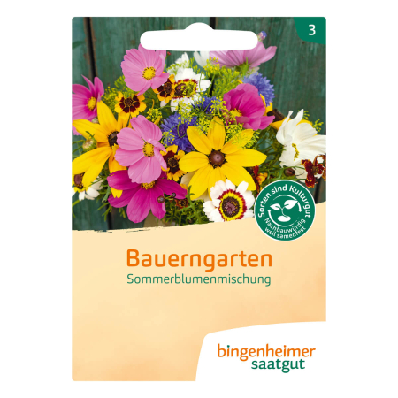 Bingenheimer Saatgut - Mischung Blumen Bauerngarten - 1 Tüte