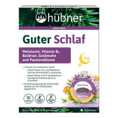 Hübner - Guter Schlaf 15 Tabletten - 12 g