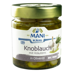 MANI Bläuel - Knoblauch in Olivenöl mit...