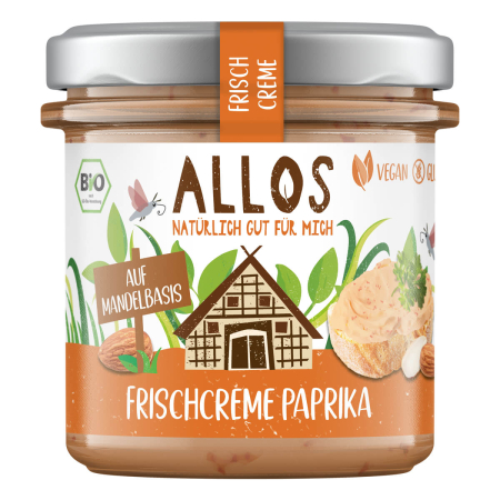 Allos - Frischcreme Paprika - 135 g