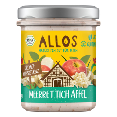 Allos - Streichgenuss Meerrettich Apfel - 175 g