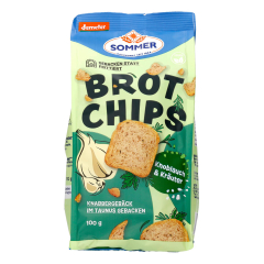 Sommer - Brot Chips Knoblauch & Kräuter - 100 g