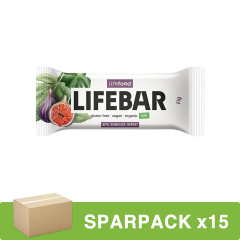 Lifefood - Lifebar Feige Riegel bio - 40 g - 15er Pack