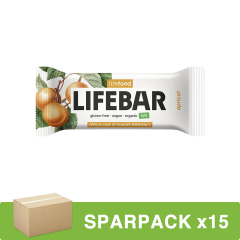 Lifefood - Lifebar Aprikose Riegel bio - 40 g - 15er Pack