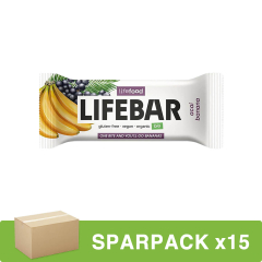 Lifefood - Lifebar Açai Banane Riegel bio - 40 g -...