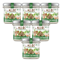 Allos - Frischcreme Gartenkräuter - 135 g - 6er Pack