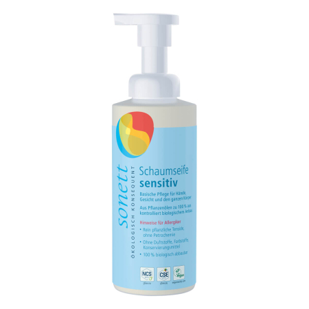 SONETT - Schaumseife sensitiv Pumpspender - 200 ml